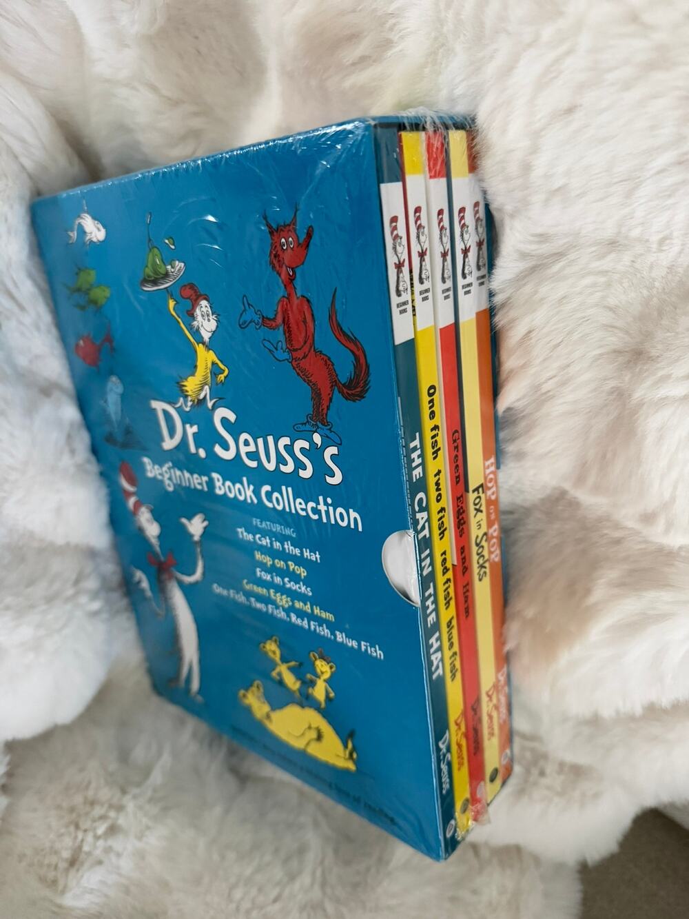 NEW Dr. Seuss's Beginner Book Collection Sealed Book Set The Cat in the Hat $50